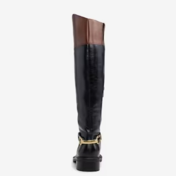 Vince Camuto Leather Knee High Boots - Amanyir - Picture 3 of 12